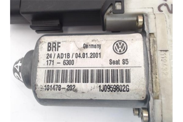 Recambio de motor elevalunas delantero derecho para seat leon (1m1) referencia OEM IAM (1J0959802G) (9776101436-203) 