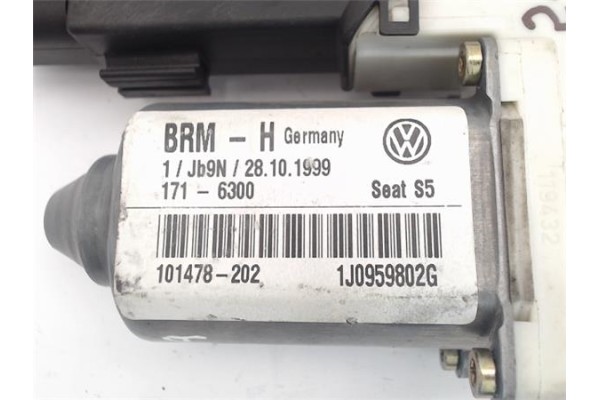 Recambio de motor elevalunas delantero derecho para seat leon (1m1) referencia OEM IAM (1J0959802G) (9776101436-203) 