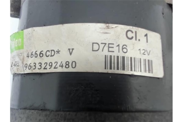 Recambio de motor arranque para citroen c2 1.1 cool referencia OEM IAM 9633292480 D7E16 5802C9 , CITROËN | 5802C9 , PEUGEOT | 58