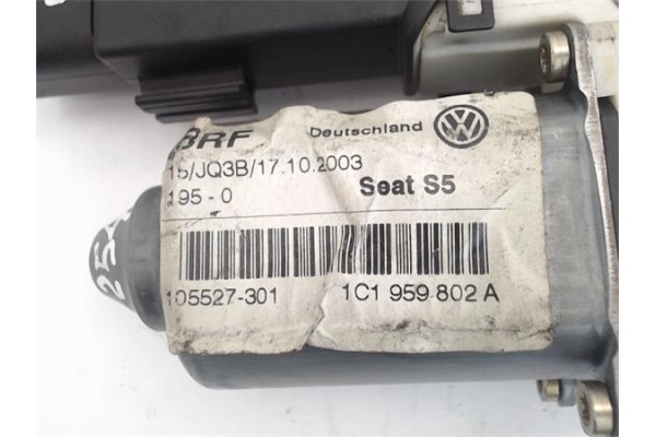 Recambio de motor elevalunas delantero derecho para seat leon (1m1) referencia OEM IAM (1C1959802A) (9776105415-301) 1C1959802A 