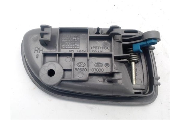 Recambio de manilla int. puerta trasero derecha para kia picanto (sa) 1.1 referencia OEM IAM 8262007000 8262007000NL 