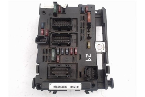 Recambio de caja fusibles/rele para peugeot 206 1.4 e-music referencia OEM IAM 9650664080 BSM-B3/32078863 