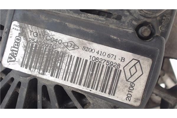Recambio de alternador para renault grand scénic ii (jm0/1_) 1.9 dci (jm14) referencia OEM IAM 8200410671B  