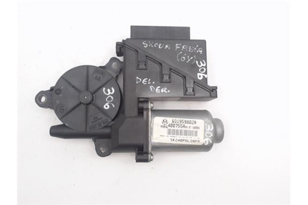 Recambio de motor elevalunas delantero derecho para skoda fabia (6y2/6y3) referencia OEM IAM 6Q1959802A 400755A 