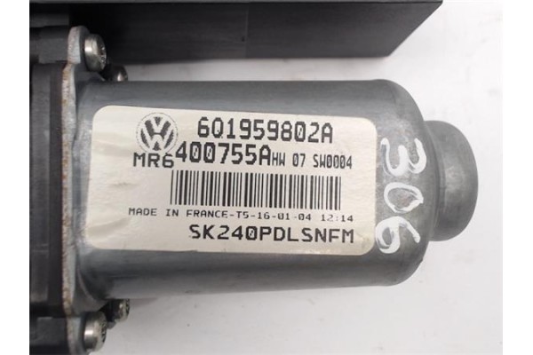 Recambio de motor elevalunas delantero derecho para skoda fabia (6y2/6y3) referencia OEM IAM 6Q1959802A 400755A 
