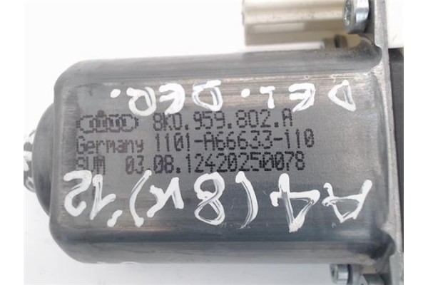 Recambio de motor elevalunas delantero derecho para audi a4 avant (8k5) referencia OEM IAM 8K0959802A  