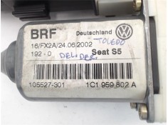 Recambio de motor elevalunas delantero derecho para seat toledo (1m2) referencia OEM IAM 1C1959802A 9776105415-301 