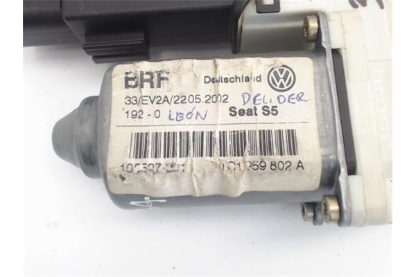 Recambio de motor elevalunas delantero derecho para seat leon (1m1) referencia OEM IAM (1C1959802A) (9776105415-301) 1C1959802A 