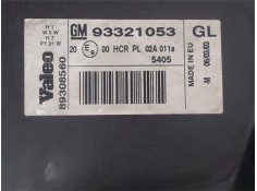 Recambio de faro delantero dcho para opel meriva referencia OEM IAM 93321053 89308560 
