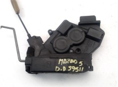Recambio de cerradura puerta delantero derecha para mazda 5 2.0 referencia OEM IAM B92B94R1  