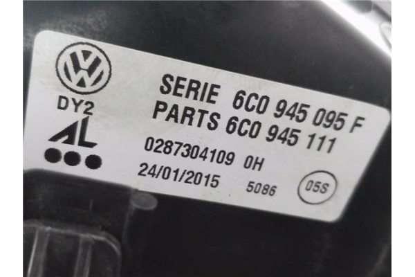 Recambio de piloto trasero izquierdo para volkswagen polo v (6c1) 1.2 advance bmt referencia OEM IAM 6C0945095F  