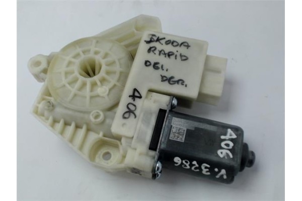 Recambio de motor elevalunas delantero derecho para skoda rapid (nh) 1.4 style referencia OEM IAM 5JA959812E A66993 
