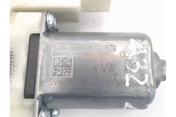 Recambio de motor elevalunas delantero derecho para skoda rapid (nh) referencia OEM IAM (5JA959812E) (A68549-111) (A66993-111) 