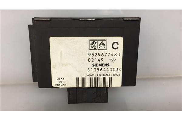 Recambio de centralita para citroen jumpy 1.9 furgón confort chapa referencia OEM IAM 9629677480 S105644003C 