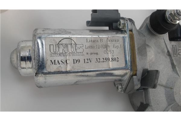 Recambio de mecanismo elevalunas trasero izquierdo para peugeot 406 berlina (s1/s2) referencia OEM IAM 922356 100539 9636619480 