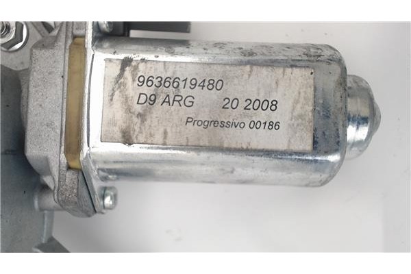 Recambio de mecanismo elevalunas trasero izquierdo para peugeot 406 berlina (s1/s2) referencia OEM IAM 922356 100539 9636619480 