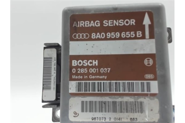 Recambio de centralita airbag para audi a4 berlina (b5) 1.9 tdi referencia OEM IAM 8A0959655B 0285001037 
