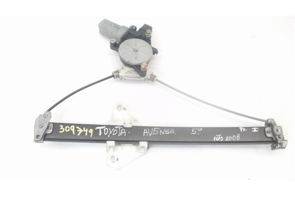 Recambio de mecanismo elevalunas trasero izquierdo para toyota avensis berlina (t25) referencia OEM IAM 6982005040  