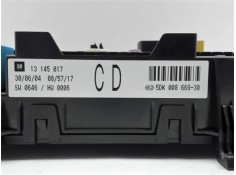 Recambio de caja fusibles/rele para opel astra h berlina 1.7 cdti referencia OEM IAM 13145017 CD 5DK00866930 