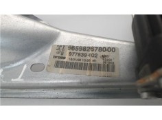 Recambio de mecanismo elevalunas trasero izquierdo para peugeot 308 referencia OEM IAM 9677737380 965982678000 