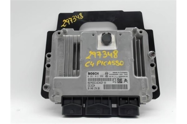 Recambio de centralita para citroen c4 picasso 1.6 hdi referencia OEM IAM 9664617480 0281012980 