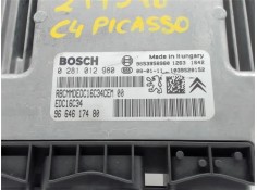 Recambio de centralita para citroen c4 picasso 1.6 hdi referencia OEM IAM 9664617480 0281012980 