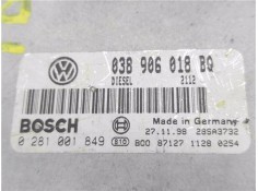 Recambio de centralita para skoda octavia berlina (1u2) 1.9 tdi slx (81kw) referencia OEM IAM 038906018BQ 0281001849 