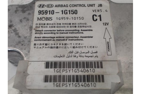 Recambio de centralita airbag para kia rio (jb) 1.4 16v referencia OEM IAM 959101G150 1G95910150 