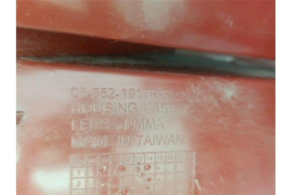 Recambio de piloto trasero derecho para citroen c2 1.4 referencia OEM IAM 6351Y0 C85521917RR 