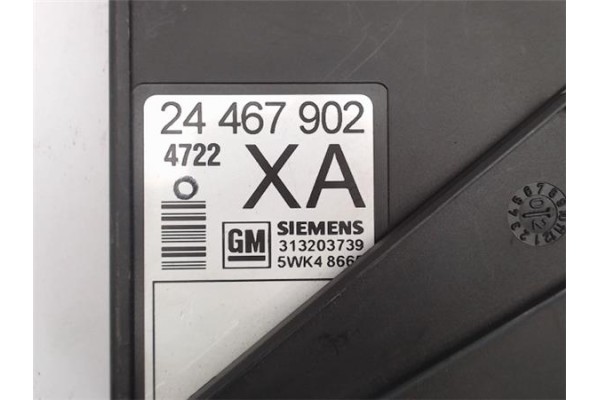 Recambio de centralita cierre para opel corsa c referencia OEM IAM 24467902/4722 5WKK48665/313203739 