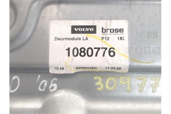Recambio de elevalunas electrico trasero izquierdo para volvo v50 familiar referencia OEM IAM 8679082  