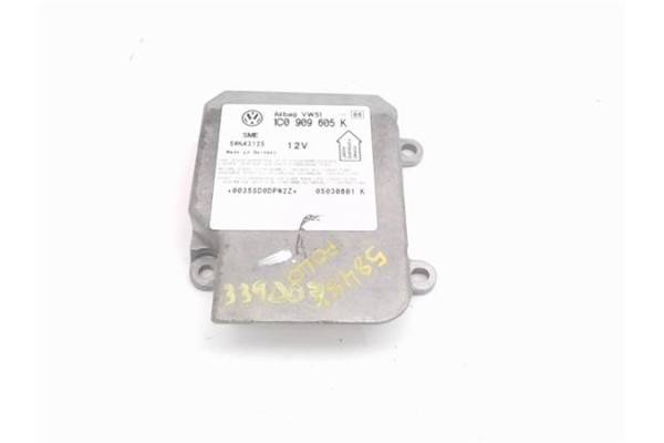 Recambio de centralita airbag para volkswagen polo iv (9n1) 1.4 tdi referencia OEM IAM 1C0909605K 5WK43125 