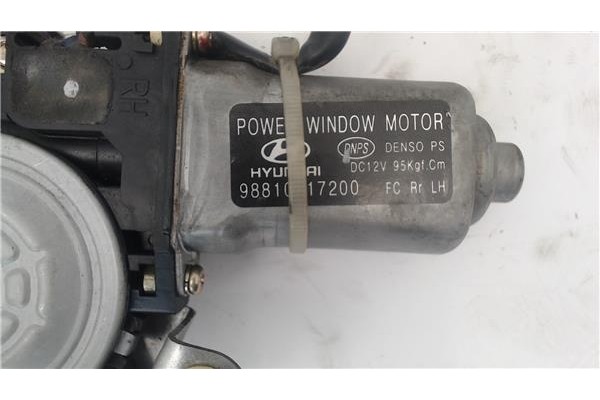 Recambio de mecanismo elevalunas trasero izquierdo para hyundai matrix (fc) referencia OEM IAM 9881017200  