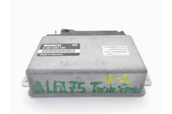Recambio de centralita para alfa romeo 75 2.0 twin spark referencia OEM IAM 0261200108  