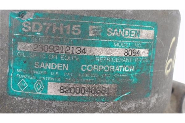 Recambio de compresor aire acond. para mitsubishi carisma berlina 5 (da0) 1.9 1900 di-d comfort referencia OEM IAM 8200040681  