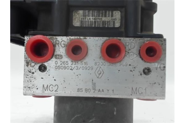 Recambio de nucleo abs para renault clio iii 1.5 dci referencia OEM IAM 8200085584 0265216872 0273004621 