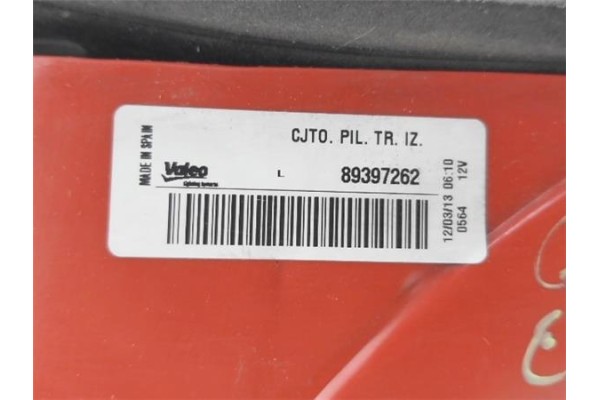 Recambio de piloto trasero izquierdo para volkswagen golf iv berlina (1j1) 1.9 tdi referencia OEM IAM 1J6945095Q 89397262 