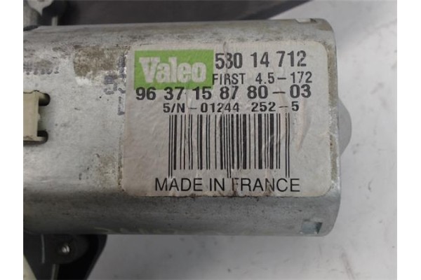 Recambio de motor limpiaparabrisas trasero para peugeot 1007 1.4 sport referencia OEM IAM 53014712  