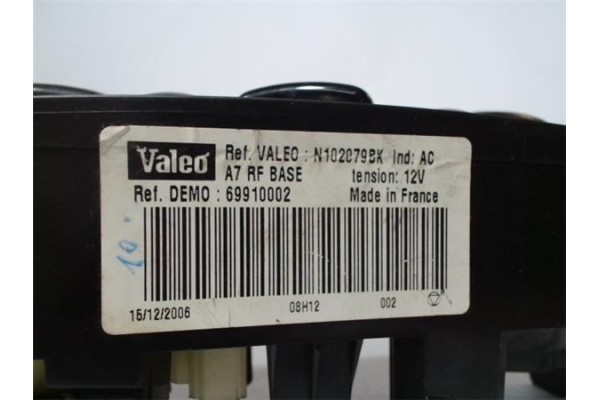 Recambio de mandos calefaccion / a.a. para peugeot 207 1.6 confort referencia OEM IAM 69910002 N102079BK  Recambio de mandos calefaccion / a.a. para peugeot 207 1.6 confort referencia OEM IAM 69910002 N102079BK