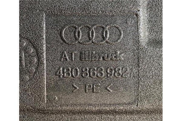 Recambio de guarnecido puerta trasero derecha para audi allroad quattro (4b5) 2.5 tdi (132kw) referencia OEM IAM 4B0863982  