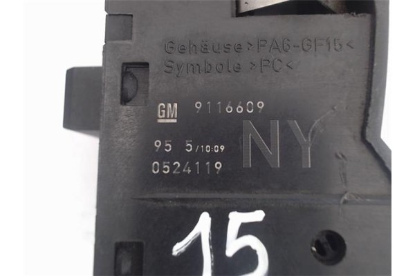 Recambio de mando de luces para opel corsa c referencia OEM IAM 0524119  