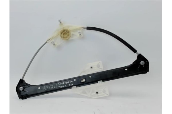 Recambio de mecanismo elevalunas trasero izquierdo para audi a3 (8p1) 1.6 attraction referencia OEM IAM 8V4839461  