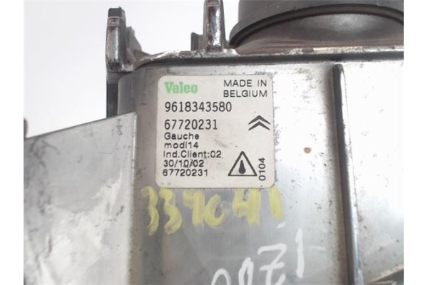 Recambio de faro antiniebla izquierdo para citroen saxo referencia OEM IAM 9618343580 67720231 