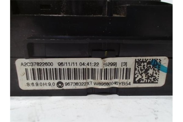 Recambio de mandos climatizador para peugeot 3008 2.0 allure referencia OEM IAM A2C37822600   Recambio de mandos climatizador para peugeot 3008 2.0 allure referencia OEM IAM A2C37822600