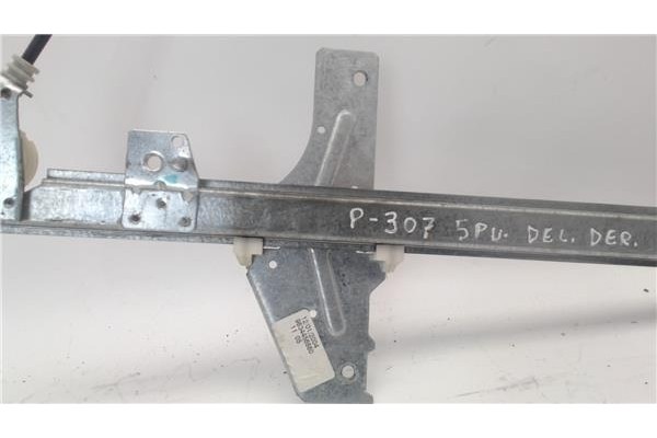 Recambio de mecanismo elevalunas delantero derecho para peugeot 307 (s1) referencia OEM IAM 9634456880 37642 9222J9 , PEUGEOT | 