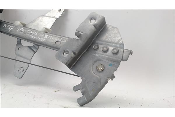 Recambio de mecanismo elevalunas trasero izquierdo para peugeot 307 (s1) referencia OEM IAM 400585L  