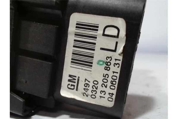Recambio de mando de luces para opel zafira b 1.6 cosmo referencia OEM IAM 13205863 04060131 