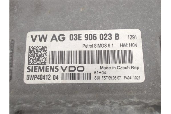 Recambio de centralita para skoda fabia (5j2) 1.2 referencia OEM IAM 3e906023b  