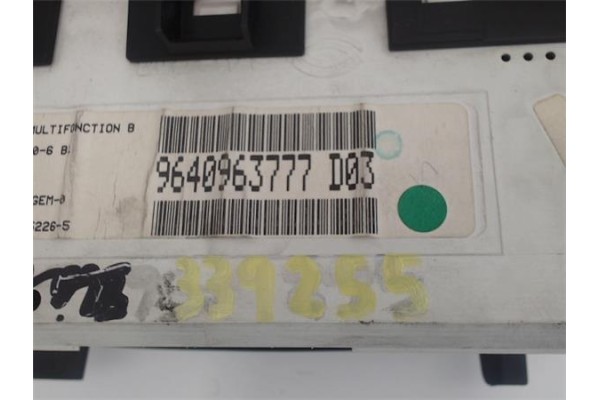 Recambio de reloj horario para peugeot 307 break / sw (s1) 2.0 hdi 90 referencia OEM IAM 9640963777D03  