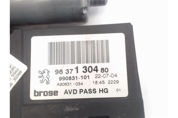 Recambio de motor elevalunas delantero derecho para peugeot 307 break / sw (s1) 2.0 hdi 90 referencia OEM IAM 9637130480 9908311